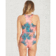 Billabong Sleeveless Sea Crop - Swim Top - Womens, Coral Bay, Small, JWSHTBHT-CBY-S