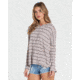 Billabong These Days Long Sleeve Pocket Tee - Womens, Stone, Medium, J922SBTH-STN-M