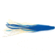 Billfisher Tuna Tail Skirt 6", Blue/White, 10/Pack, TT610-BW