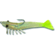 Billy Bay Halo Magnum Shrimp, 1/4 oz, Halo Glow/Chartreuse Tail, 3/Pack, 772-4-3-80