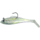 Billy Bay Halo Shad, 1/2 oz, Clear Silver Sparkle, 3/Pack, 888-2-3-1