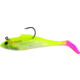 Billy Bay Halo Shad, 1/4 oz, Chartreuse/Pink Firetail, 3/Pack, 888-4-3-14