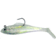 Billy Bay Halo Shad, 1/4 oz, Clear Silver Sparkle, 3/Pack, 888-4-3-1