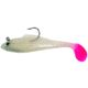 Billy Bay Halo Shad, 1/4 oz, Glow/Pink Tail, 3/Pack, 888-4-3-82