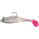 Billy Bay Halo Shad, 1/8 oz, Clear Sparkle/Pink Tail, 3/Pack, 888-8-3-75