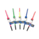 Billy Boy Bobbers Balsa Spring Unweighted Pencil, 18 Pack, Assorted Brite, 1/2in, 320-SS-B