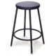 Bio Fit Steel Lab Stool 24IN Graypaint AJ24-04