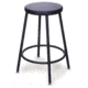 Bio Fit Stool Lab Steel Black 24IN AJ24-06