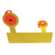 Birchwood Casey 47522 World Of Targets Bushwacker Steel Black/Orange/Yellow