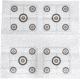 Birchwood Casey BC-2395MTSKIT Metal Target Stand Target Kit Gray Steel