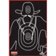 Birchwood Casey Dirty Bird Gunslinger Silhouette 12x18in Target, sey of 6, BC-35770