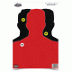 Birchwood Casey Dirty Bird Silhouette III Splattering Paper Target 12x18 Inch 100 Per Pack