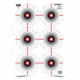 Birchwood Casey Eze-Scorer 12x18 Mlti Bull's-Eye Tgt 10, BC-37209