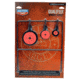 Birchwood Casey Qualifier Spinner Target w/ 3 Bullseye - .22 Rimfire, BC-46322