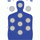 Birchwood Casey Rigid Clay Target Corr. Cardboard Silhouette -Per Each 191027