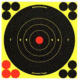 Birchwood Casey Shoot-N-C 6 Inch Round Bullseye 12 Targets 48 Pasters, BC-34512