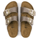Birkenstock Arizona Birko-Flor Cork-Latex Footbed Sandal, Electric Taupe Burko-Flor, Narrow, 39, 1012972-39