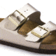 Birkenstock Arizona Birko-Flor Cork-Latex Footbed Sandal, Electric Taupe Burko-Flor, Narrow, 39, 1012972-39