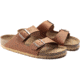 Birkenstock Arizona Leather Sandals - Mens, Antique Pull Up Cognoc, 42, 1015538-R-42