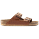 Birkenstock Arizona Leather Sandals - Mens, Antique Pull Up Cognoc, 42, 1015538-R-42