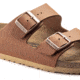 Birkenstock Arizona Leather Sandals - Mens, Antique Pull Up Cognoc, 42, 1015538-R-42