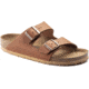 Birkenstock Arizona Leather Sandals - Mens, Antique Pull Up Cognoc, 42, 1015538-R-42