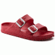 Birkenstock Arizona Metallic Soft Footbed, 41 Euro, Red 12945-3-41