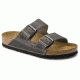 Birkenstock Arizona Oiled Leather Soft Footbed - Men's, Iron, 39 55280-1-39