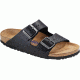 Birkenstock Arizona Oiled Leather Soft Footbed Sandal - Men's-Black-Medium-40