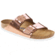 Birkenstock Arizona Soft Footbed Leather Sandals - Womens, Metallic Copper Leather, 36, 952091-95209-36