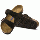 Birkenstock Arizona Suede Soft Footbed - Women's, Mocha, 35 95131-1-35