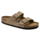 Birkenstock Birkenstock Arizona Regular Soft Footbed Suede Leather Sandals, 951301-TAUPE-43