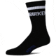 Birkenstock Birkenstock Cotton Crew Stripe Socks, 1030265-230-WHI/BLK-39-41