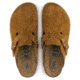 Birkenstock Boston Soft Footbed - Unisex, Mink Suede, 42, 1009543-1009543-42