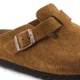 Birkenstock Boston Soft Footbed - Unisex, Mink Suede, 42, 1009543-1009543-42