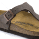 Birkenstock Gizeh Birkibuc - Women's, Mocha, 35 4375-1-35