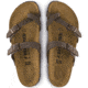 Birkenstock Mayari Birkibuc Sandal - Womens-Mocha-Medium-41