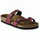Birkenstock Mayari Birko-Flor Sandals - Women's, Pull Up Bordeaux, 36, 1005021-R-36