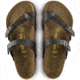 Birkenstock Mayari Birko-Flor Women's Sandal, Anthracite, 1005023