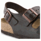 Birkenstock Milano Amalfi Leather Soft Footbed Men's, Testa Di Moro, 39 23454-1-39