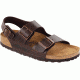 Birkenstock Milano Brown Soft Footbed Sandal - Men's-Brown-41-Medium