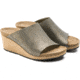 Birkenstock Namica Leather Sandals - Womens, Washed Metallic Stone Gold, 38, 1014879-N-38