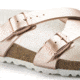 Birkenstock Yao Hex Birko-Flor Sandals - Womens, Metallic Copper, 40, 1016962-N-40