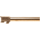 Bishop Defense Match Grade Pistol Barrel, Glock 34, 9mm, 5.31 in, 1-10 Twist, Bronze, BDBLG34BRNZ