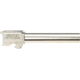 Bishop Defense Match Grade Pistol Barrel, Glock 19, 9mm, 4.02 in, 1-10 Twist, Chrome, BDBLG19CRM