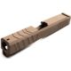 Bishop Defense Pistol Slide, Glock 19, Gen 3, Tier 3, Flat Dark Earth, BDSLG19G3T3FDE