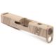 Bishop Defense Pistol Slide, Glock 43, Gen 3, Tier 1, Flat Dark Earth, BDSLG43G3T1FDE