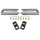 Bison Offroad GM 1500 1988-1998 &amp; GM 2500/3500 2000-2010 8-Lug Block Kit, Black, 2, GR-1502