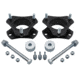 Bison Offroad Toyota Tacoma TRD / SR5 / Rock Warrior 2005-2018 Leveling Kit, 33in Max Tire Size, Black, 2.75 - 3, TF-1503-33