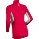 Bjorn Daehlie Training Wool Half Zip Baselayer - Womens, Bright Rose, Medium, 332661-33000-M